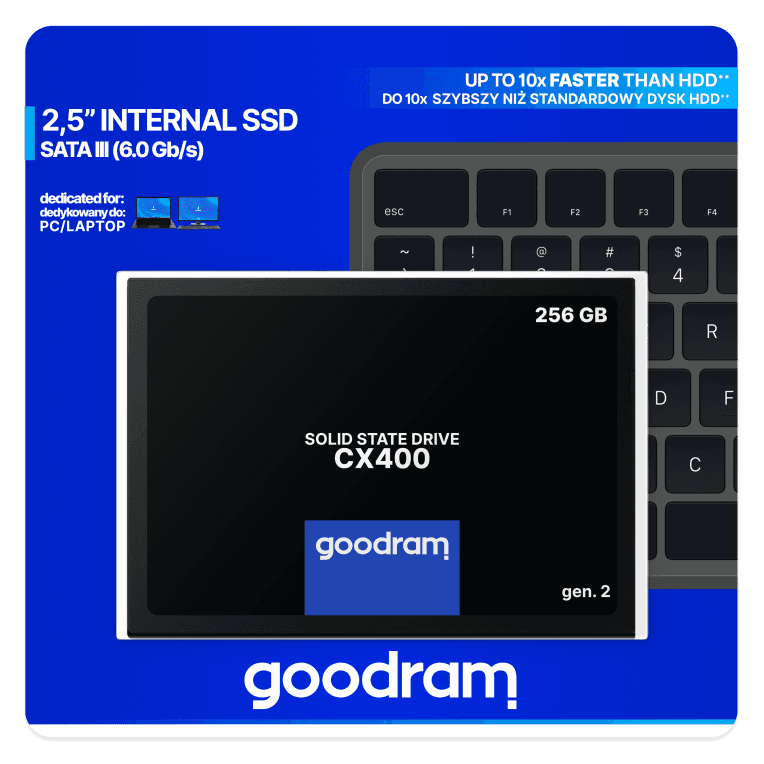 Disco Duro SSD Goodram CX400 256GB Sata 3 miniatura 7