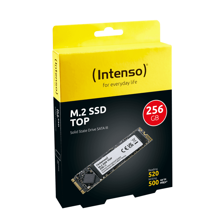Disco Duro SSD Intenso 256GB M.2 SATA miniatura 2