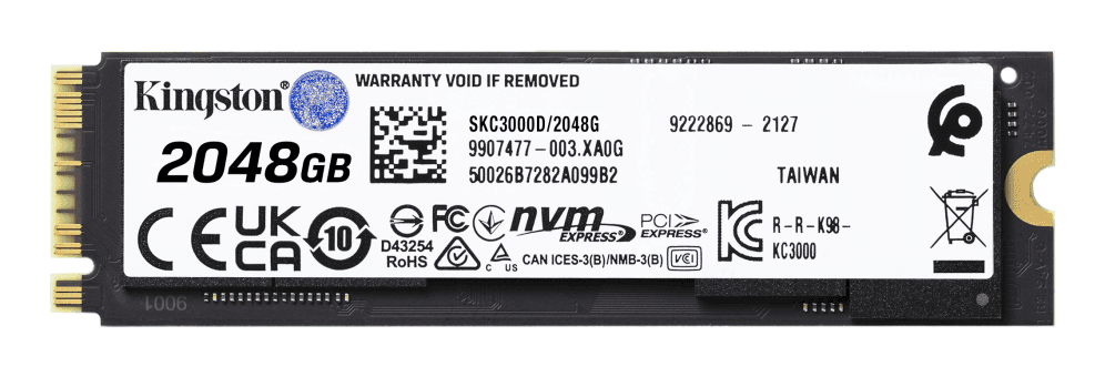 Disco Duro SSD Kingston KC3000 2TB NVME miniatura 2