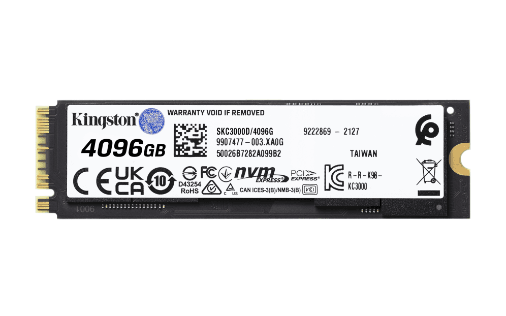 Disco Duro SSD Kingston KC3000 4TB NVME miniatura 3