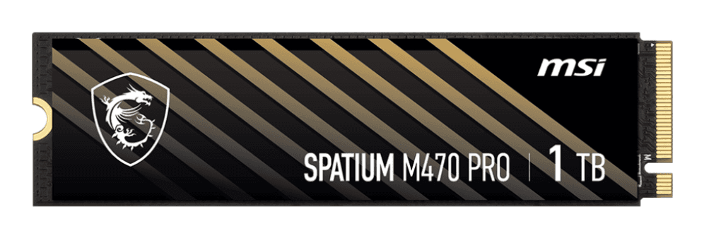Disco Duro SSD Msi Spatium M470 Pro 1TB NVME Gen4
