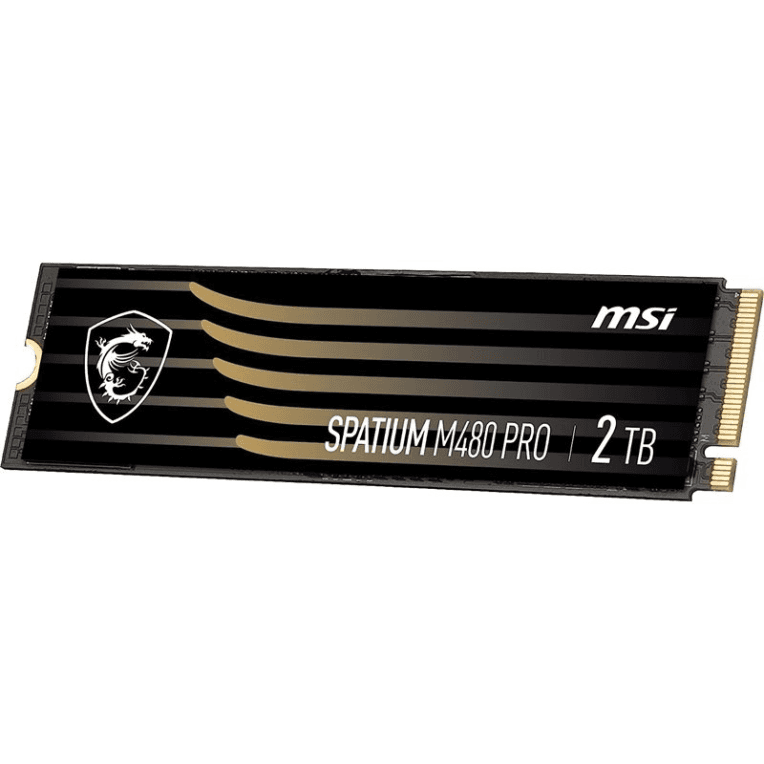 Disco Duro SSD Msi Spatium M480 Pro 2TB NVME Gen4