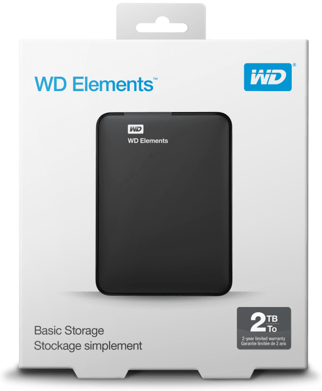 DISCO EXT WD 2,5 2TB ELEMENTS USB 3.0 NEGRO miniatura 8