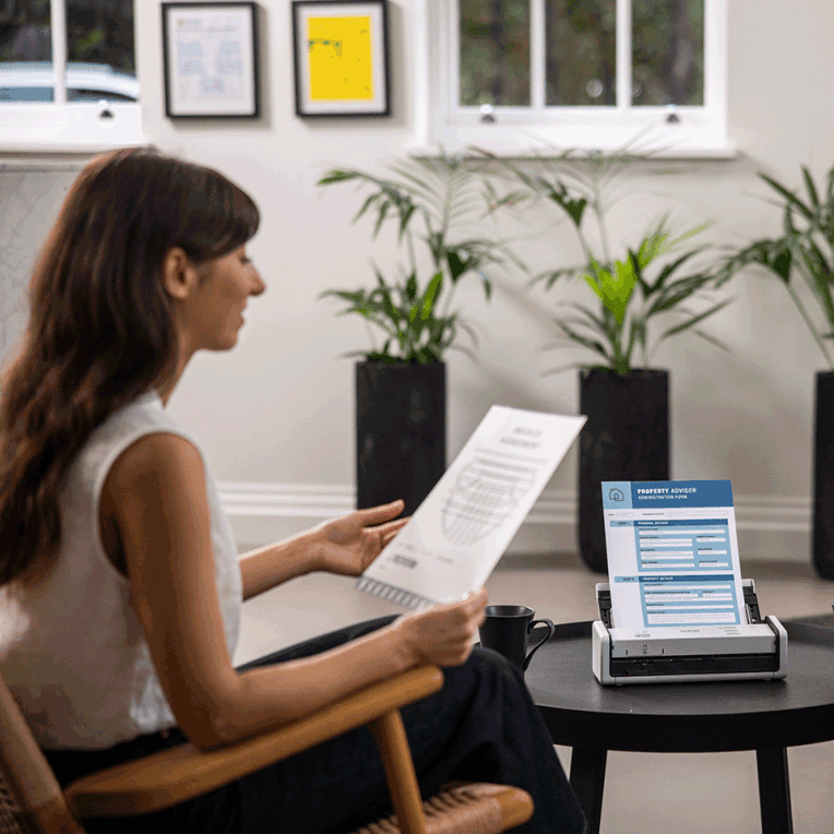 Escaner Brother ADS1300 A4 Duplex miniatura 9