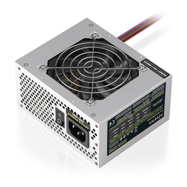 Fuente Aisens SFX 500W Plata miniatura 2