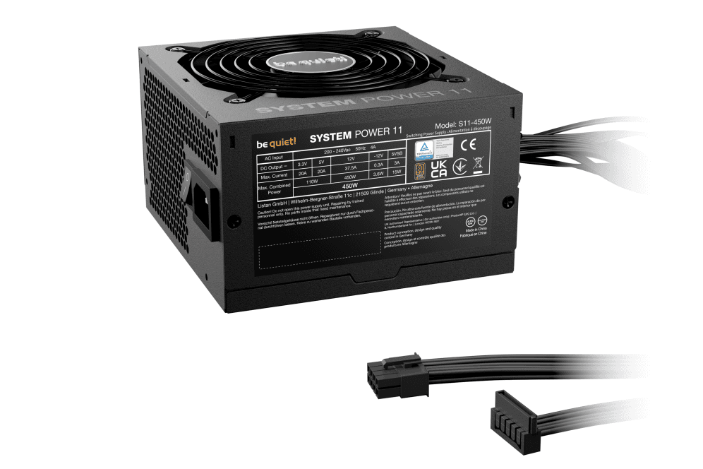 Fuente Be Quiet! System Power 11 450W 80+ Bronze miniatura 2