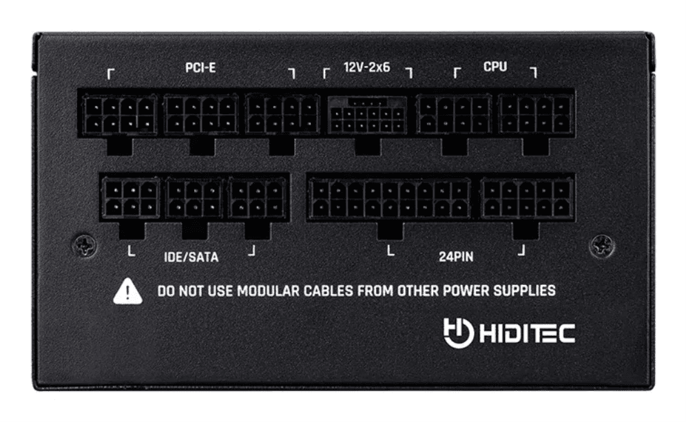 Fuente Hiditec GDX850 V3 80+ Gold Full Modular miniatura 4