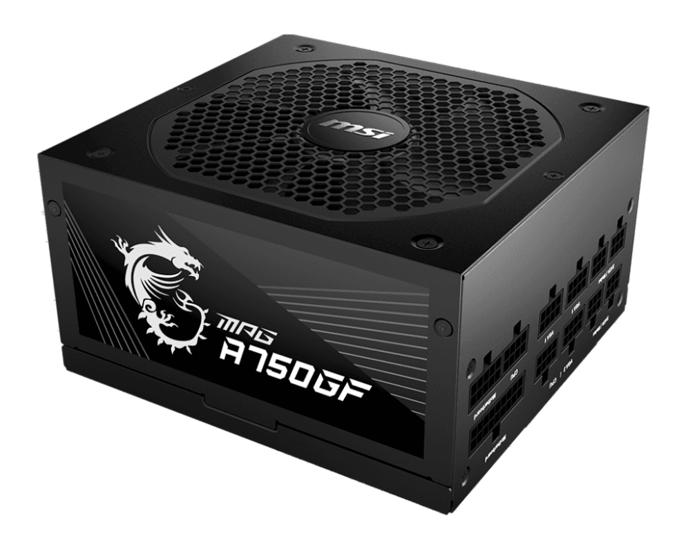 Fuente Msi MPG A750GF 750W 80+ Gold miniatura 2