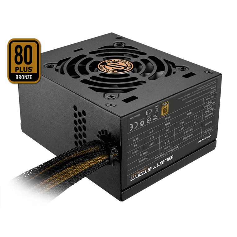 Fuente Sharkoon SilentStorm 450W 80+ Bronze miniatura 2