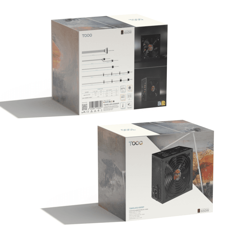 Fuente Tooq 650W 80+ Bronze miniatura 9