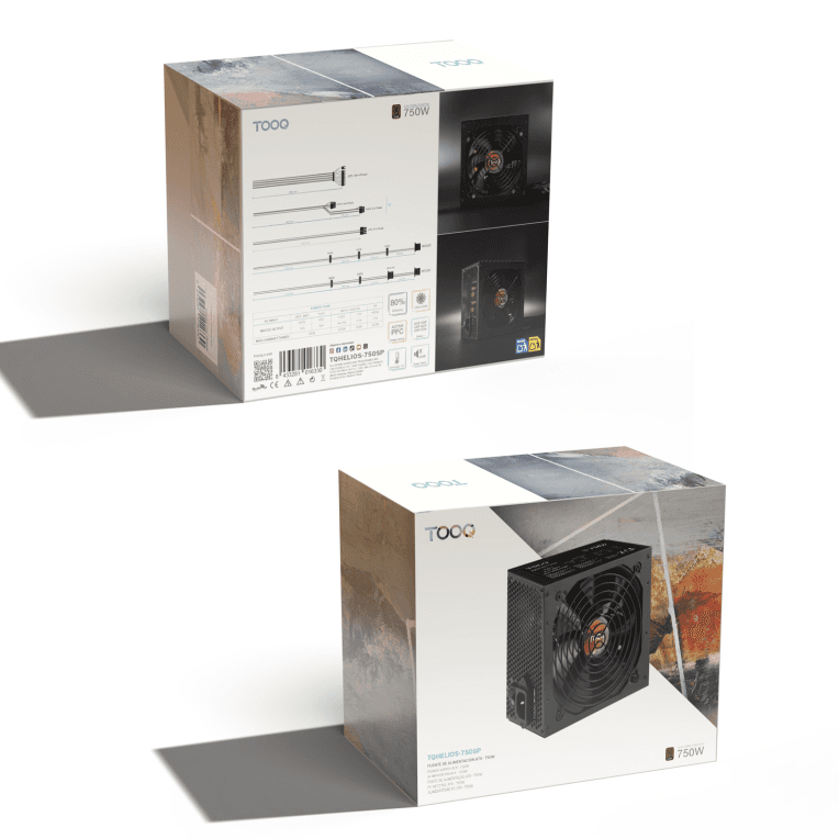 Fuente Tooq 750W 80+ Bronze miniatura 9