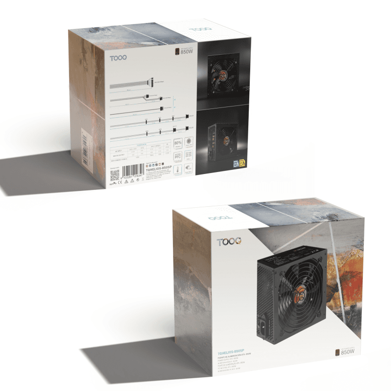 Fuente Tooq 850W 80+ Bronze miniatura 9