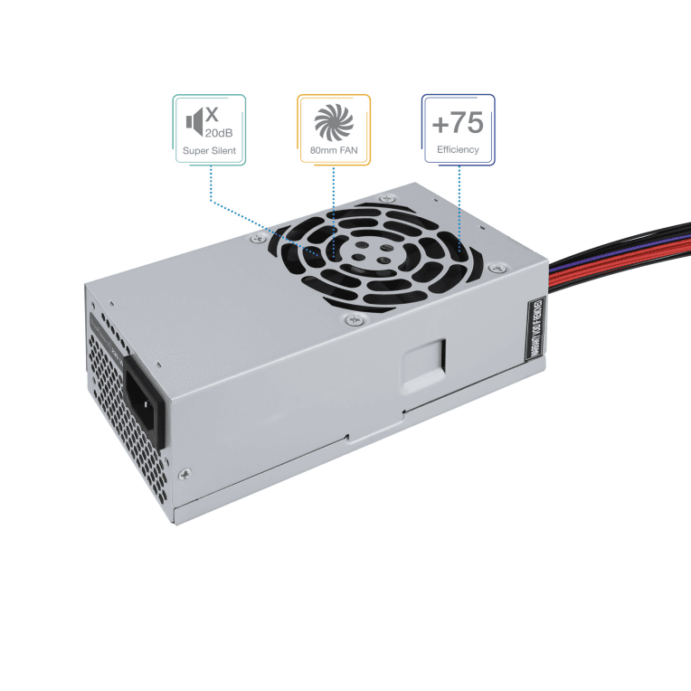 Fuente Tooq Ecopower II TFX 500W miniatura 5