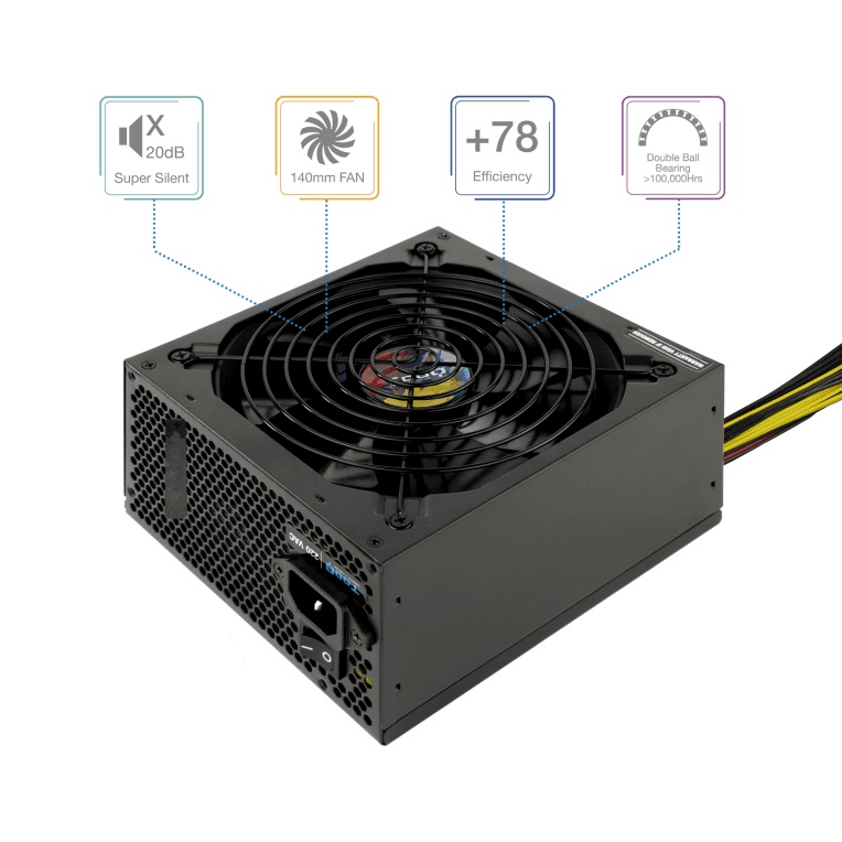 Fuente Tooq TQAPOLO-600SP 600W miniatura 2