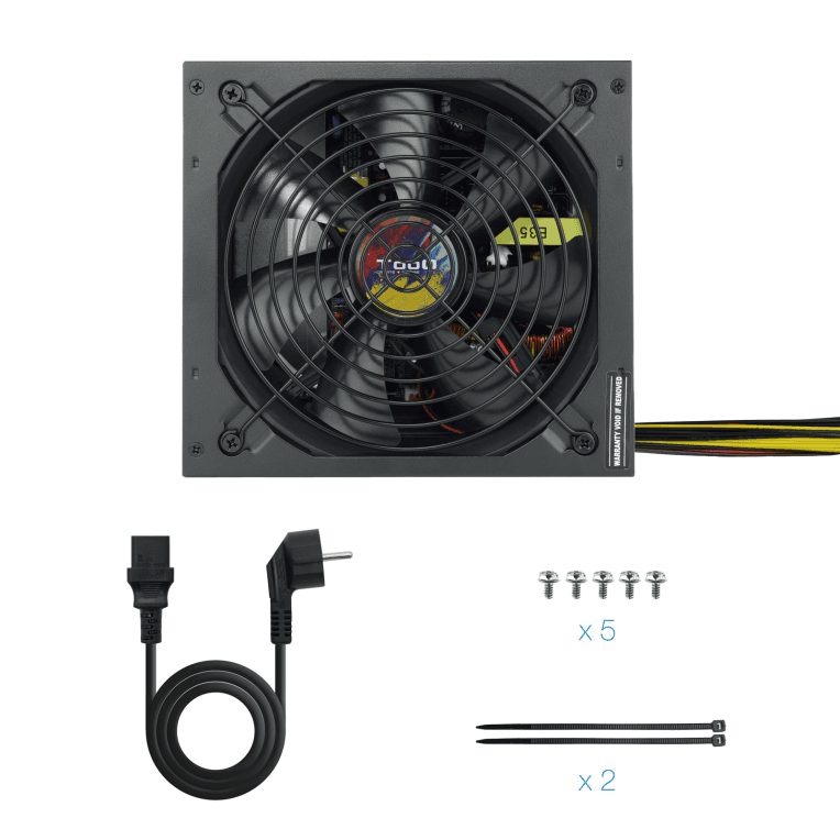 Fuente Tooq TQAPOLO-600SP 600W miniatura 6