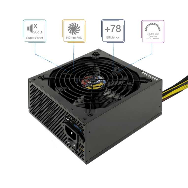 Fuente Tooq TQAPOLO-700SP 700W miniatura 2