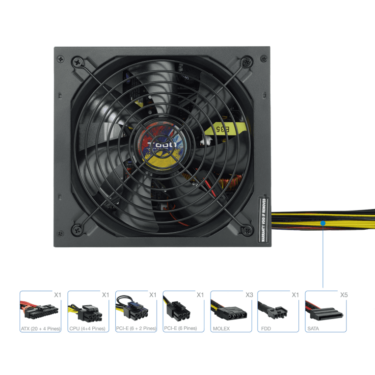 Fuente Tooq TQAPOLO-700SP 700W miniatura 3