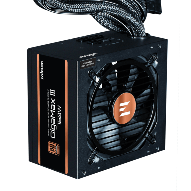 Fuente Zalman GigamaxIII 750W 80+ Bronze Negra miniatura 3