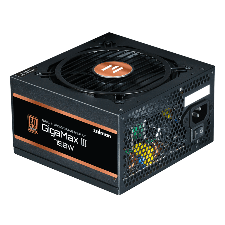 Fuente Zalman GigamaxIII 750W 80+ Bronze Negra