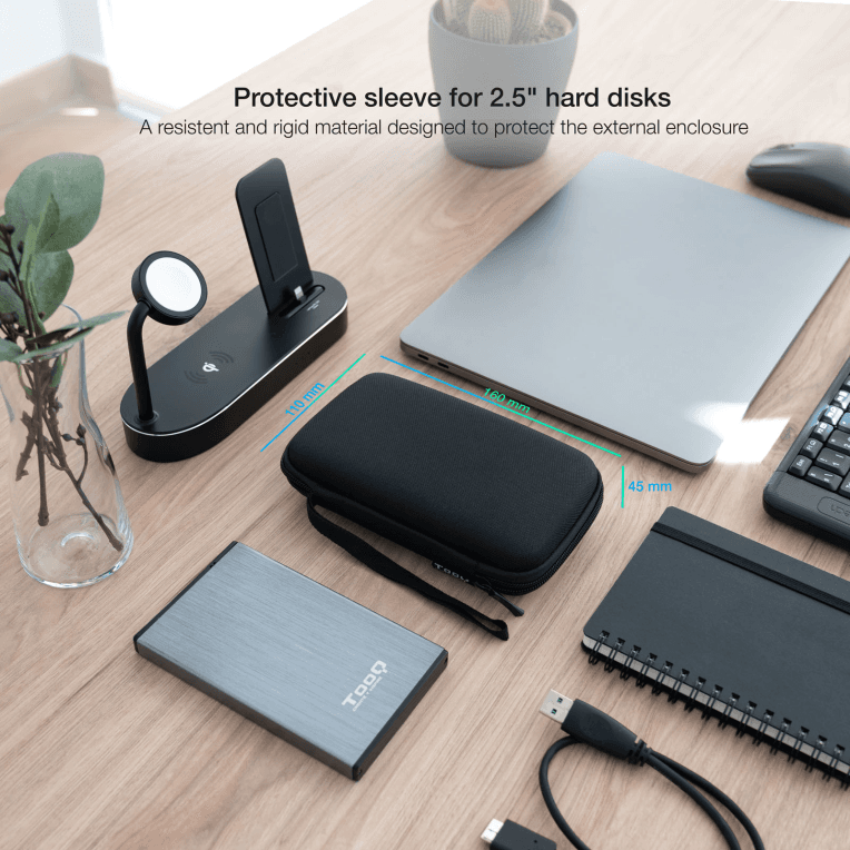 Funda de Disco Duro Tooq 2.5" TQBC-E2503B miniatura 2