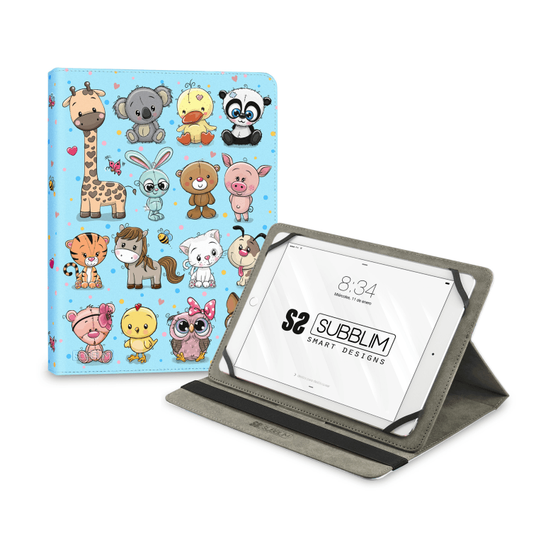Funda de Tablet Subblim Trendy Case Animals 11"