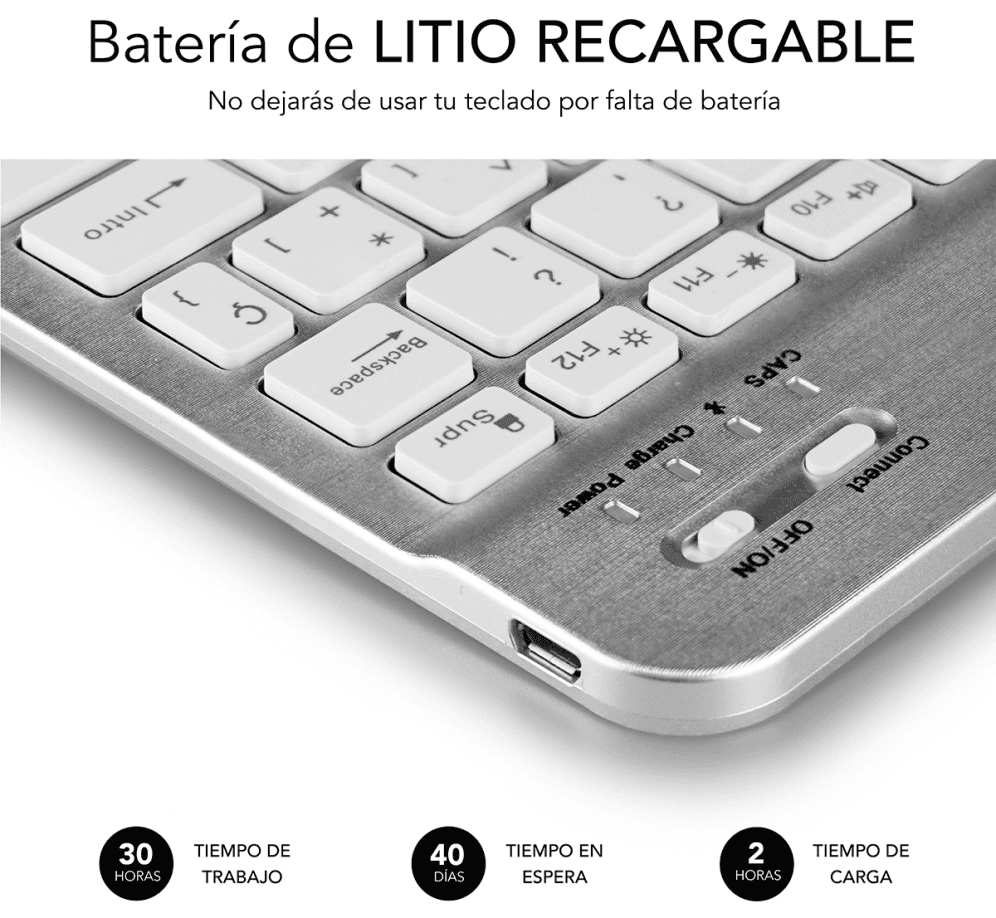 FUNDA TABLET SUBBLIM KEYTAB USB 10,1" ENGLAND 1 miniatura 4