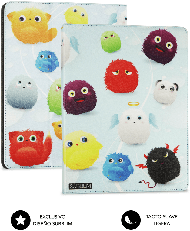 FUNDA TABLET SUBBLIM TRENDY CASE FURRY 10.1" miniatura 3