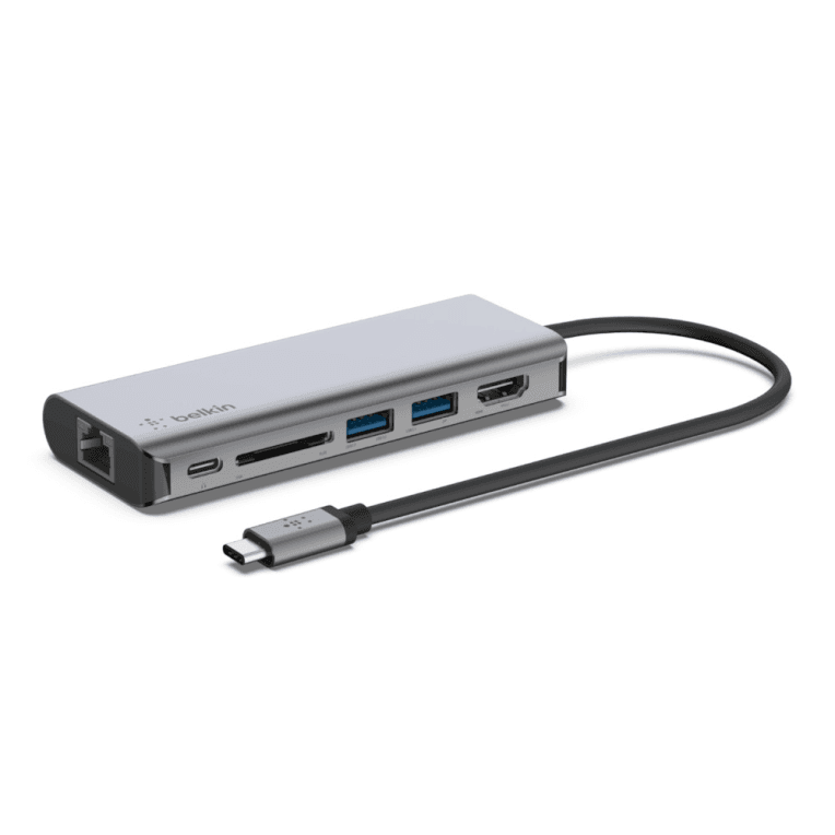 Hub Belkin Connect USB-C 6 en 1 Docking Station — imagen 1