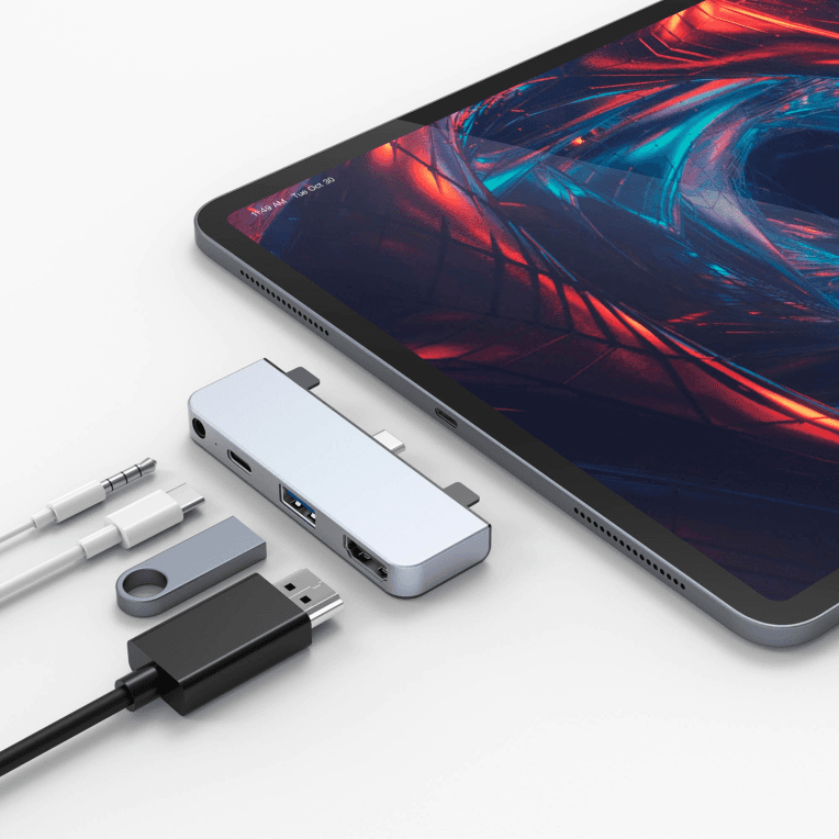 HUB HYPERDRIVE 4 EN 1 USB-C IPAD PRO miniatura 3