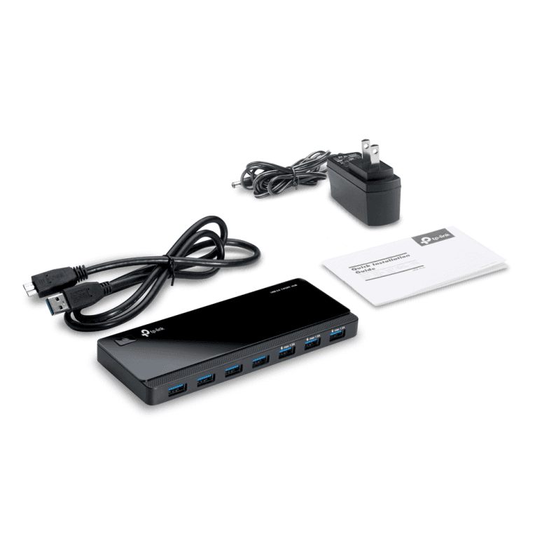 HubTp-link UH700 USB 3.2 Gen 1 Micro-B Negro miniatura 4