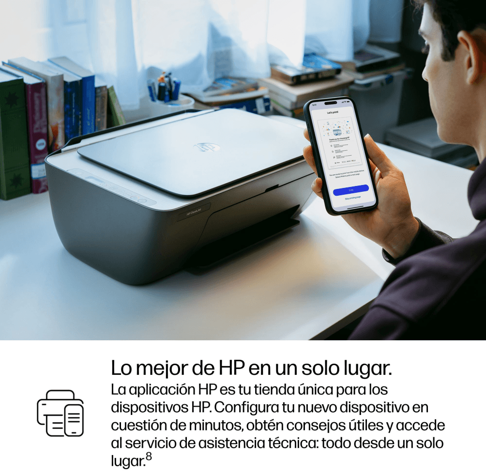 Impresora Multifunción HP 2910 DeskJet Color miniatura 8