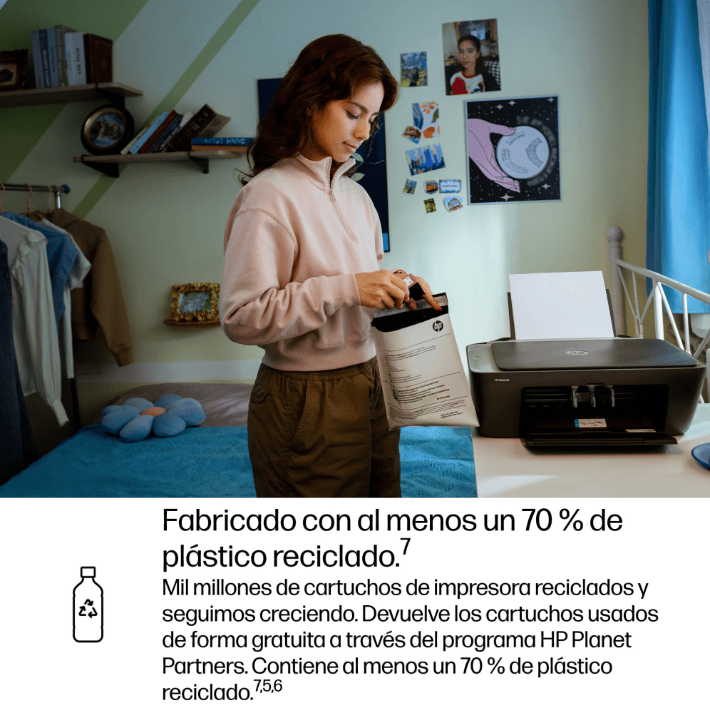 Impresora Multifunción HP 2910 DeskJet Color miniatura 10