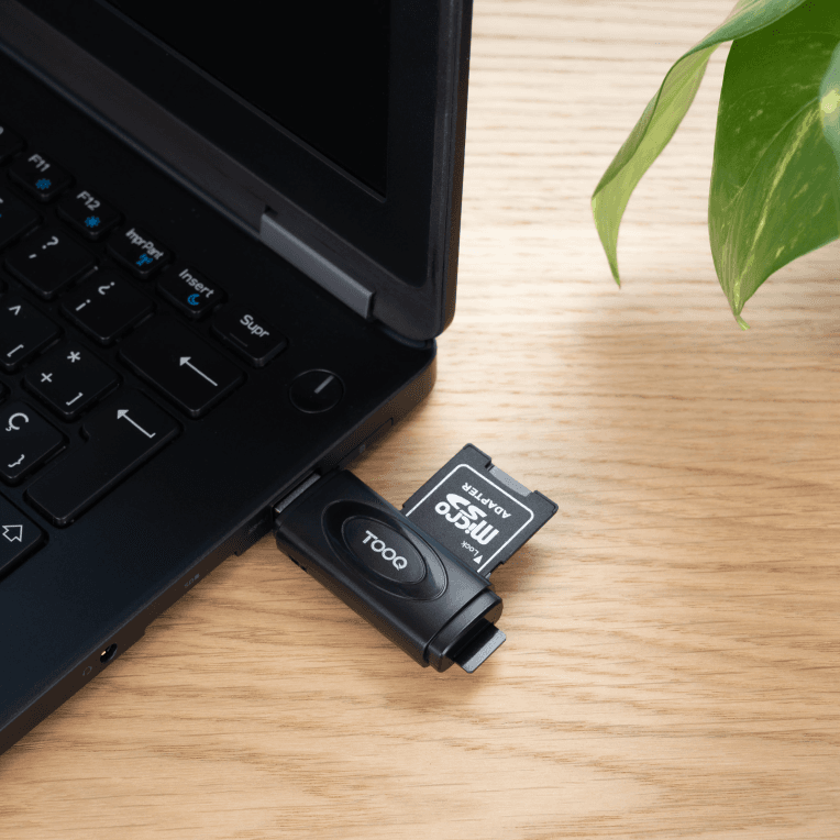 Lector de Tarjetas Tooq USB-A 3.0 SD/TF Negro miniatura 5