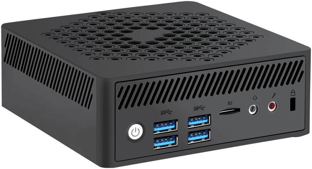 LEOTEC MINI PC INTEL N5095 + 8GB LPDDR4 + 128GB SSD miniatura 2