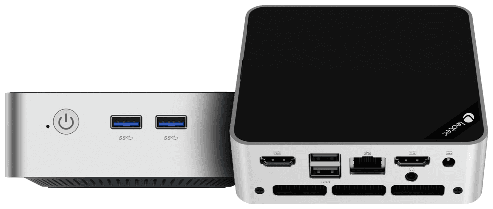 LEOTEC MINI PC INTEL N5205U + 8GBLPDDR3 + 128GB SSD — imagen 1