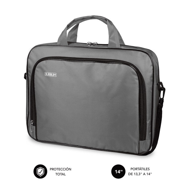 Maletin para portátil Subblim Oxford 13.3-14" Grey — imagen 1