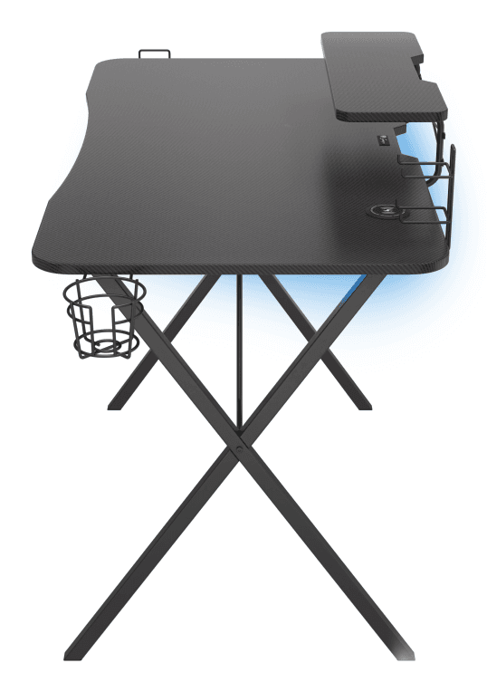 Mesa Gaming Genesis Holm 300 RGB Negro Carbono miniatura 7