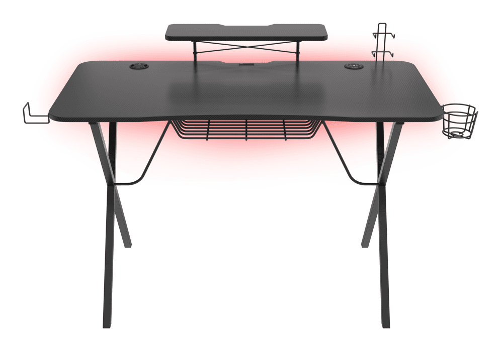 Mesa Gaming Genesis Holm 300 RGB Negro Carbono miniatura 8