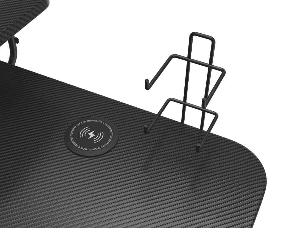 Mesa Gaming Genesis Holm 300 RGB Negro Carbono miniatura 9