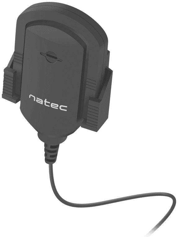 Micrófono Natec Fox Omnidireccional Negro