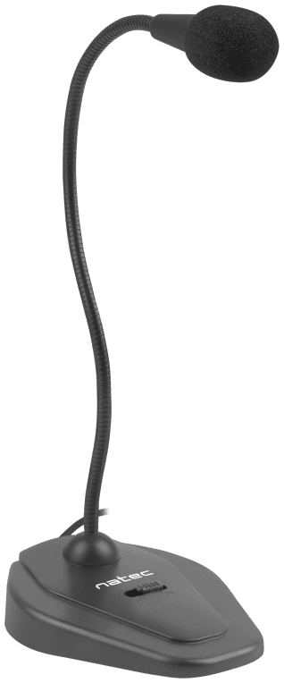 Micrófono Natec Giraffe 2 Omnidireccional Negro miniatura 3