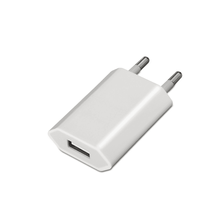 Mini Cargador Aisens USB 5V/1A Blanco — imagen 1