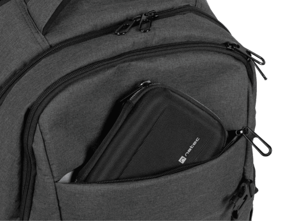 Mochila para portátil Natec Alpaca 2 15.6" Gris miniatura 5