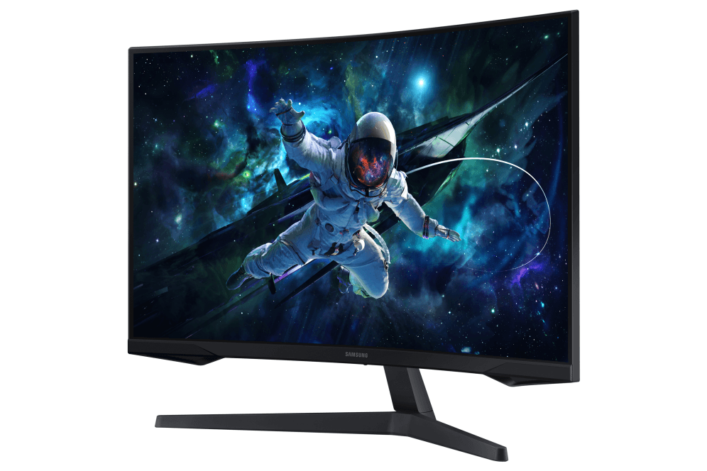 Monitor Samsung 32" Odisey Curvo 2560x1440 miniatura 4