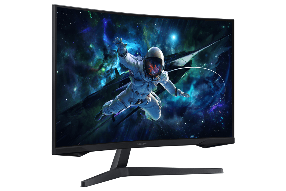 Monitor Samsung 32" Odisey Curvo 2560x1440 miniatura 5