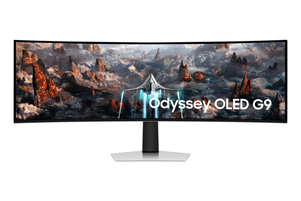 Monitor Samsung 49" Ls49Cg934Suxen miniatura 3