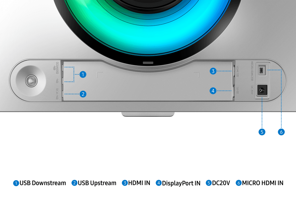 Monitor Samsung 49" Ls49Cg934Suxen miniatura 21