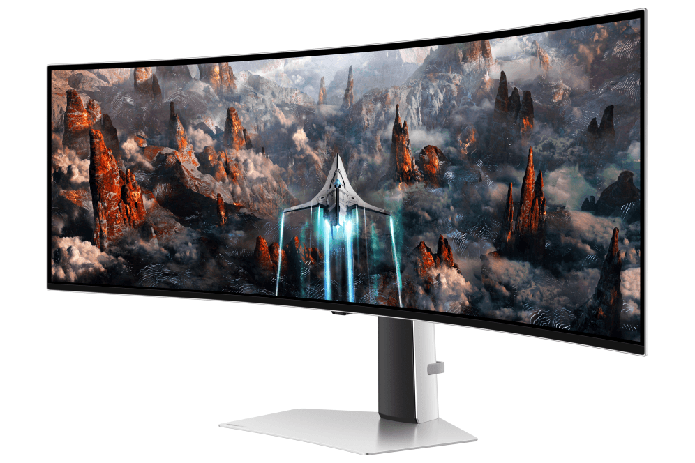 Monitor Samsung 49" Ls49Cg934Suxen miniatura 4
