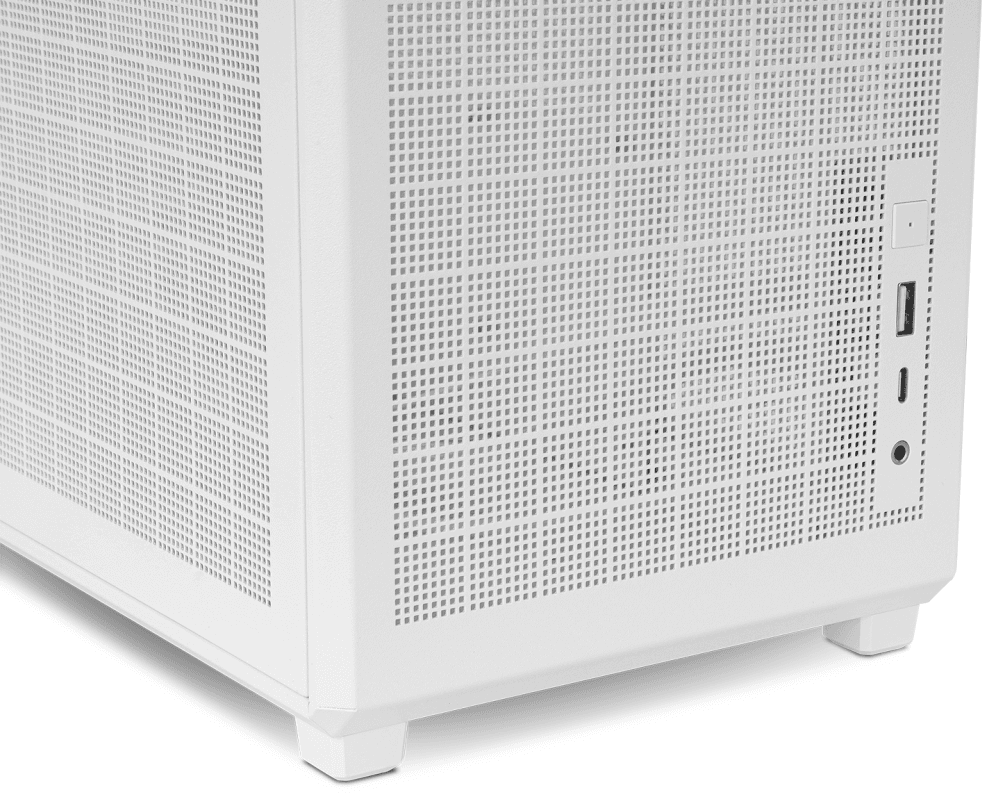 NOX Hummer Mini torre M-ATX portable mesh Blnc miniatura 5