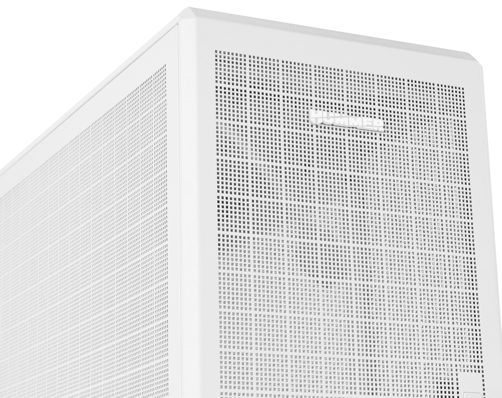 NOX Hummer Mini torre M-ATX portable mesh Blnc miniatura 6